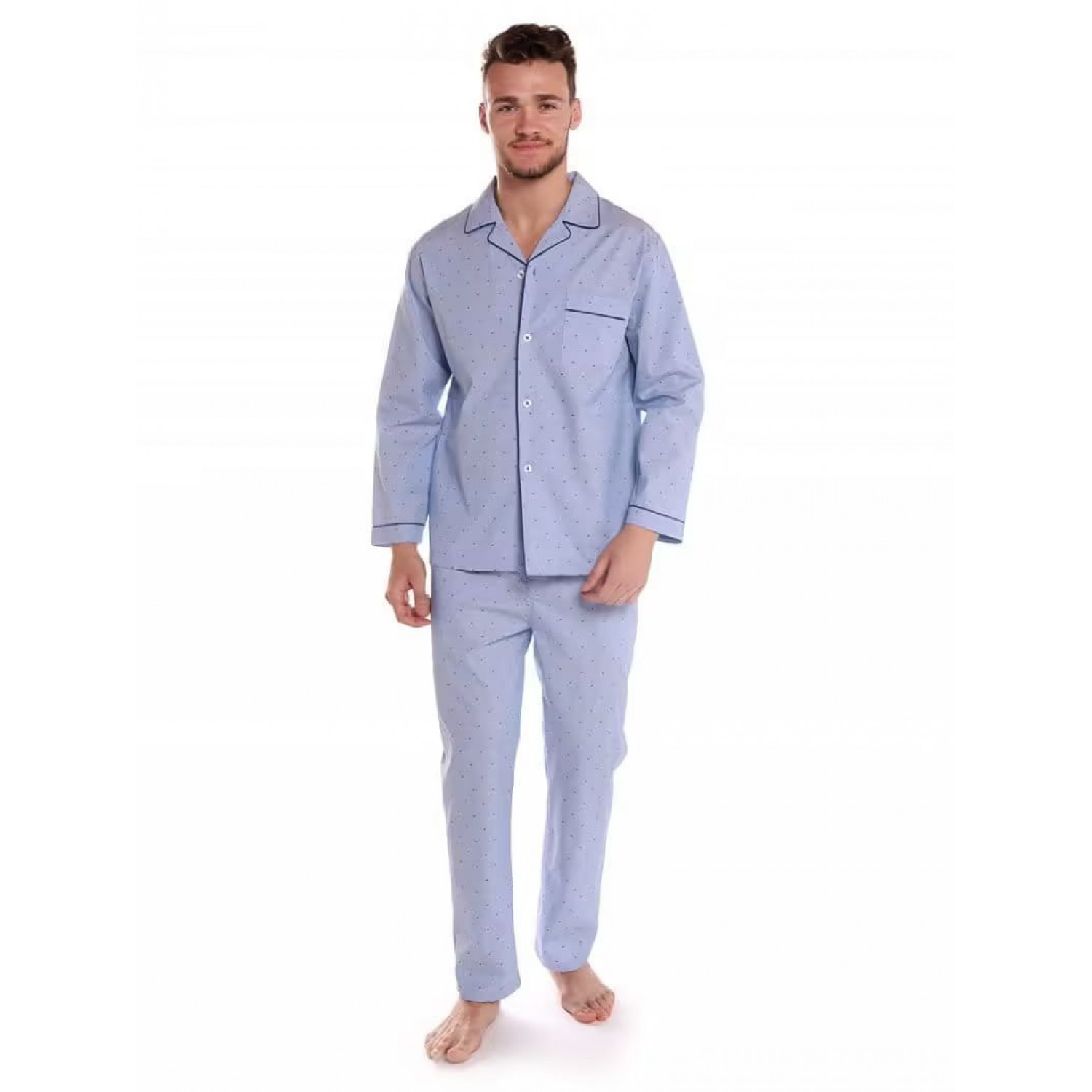Kişi üçün pijama dəsti, qarışıq, L - PJ 1022